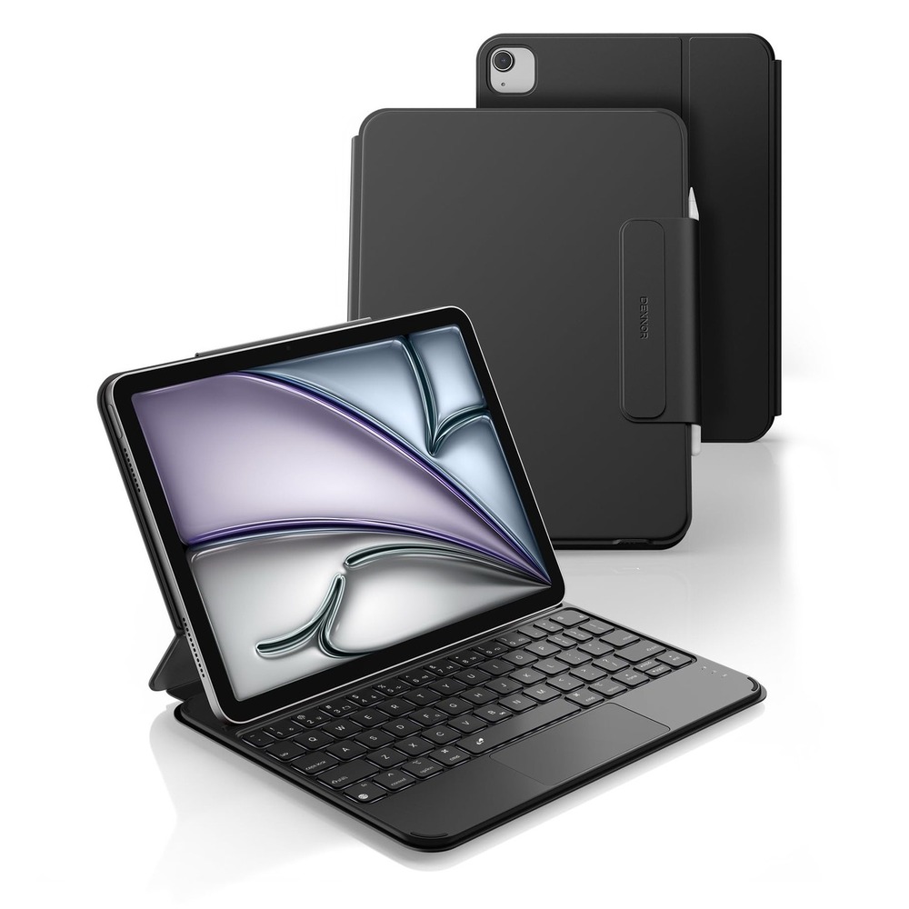 Dexnor iPad Air 11 M4/M3/M2 Pro 11 Keyboard Case Magnetic Trackpad Backlit